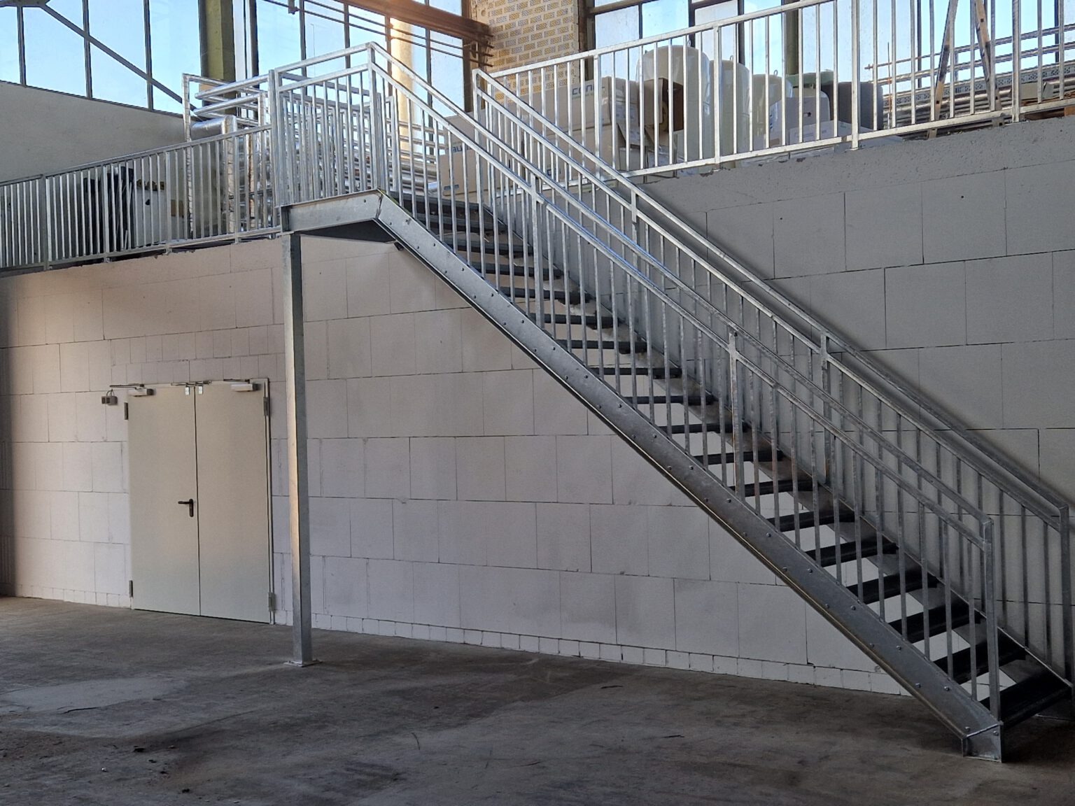 Verzinkte stalen trap