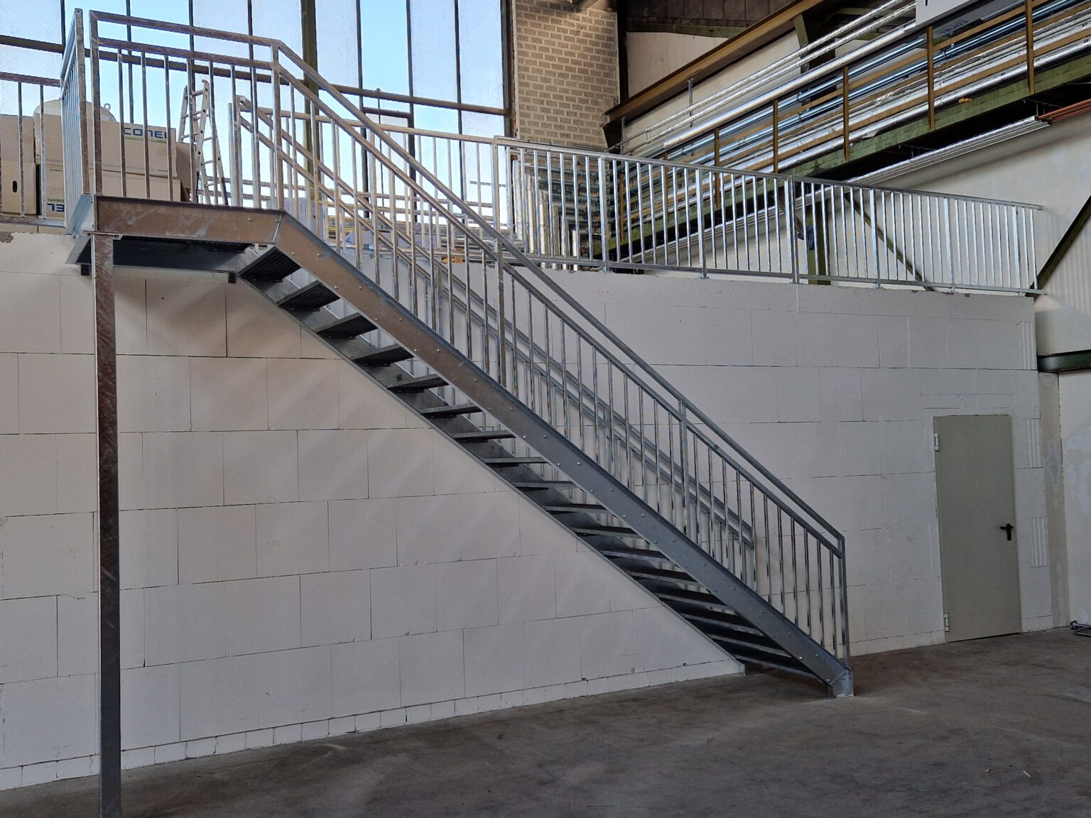 Verzinkte stalen trap