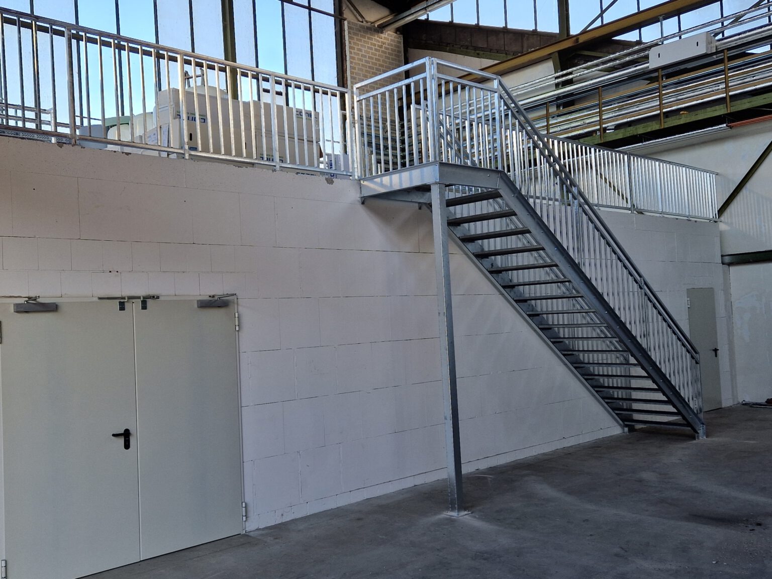 Verzinkte stalen trap